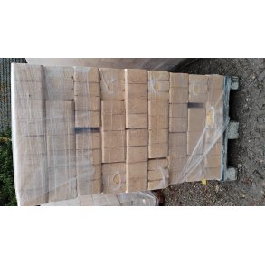 FIRKANTEDE TRBRIKETTER 108 pakker af 10 kg